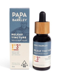 Papa & barkley - 1:3 RELEAF TINCTURE - 15ML