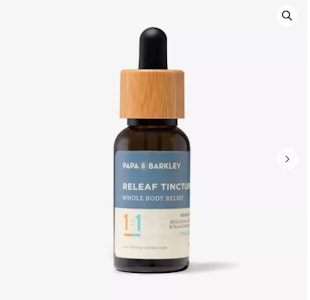Papa & barkley - 1:1 RELEAF TINCTURE (THCA) 15ML
