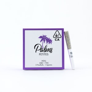 Palms - 2:1 HEAL ( PETITES ) CBD PRE-ROLLS 5-PACK