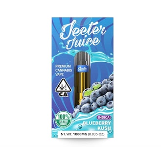 Jeeter - BLUEBERRY KUSH 1G CARTRIDGE (JEETER JUICE)
