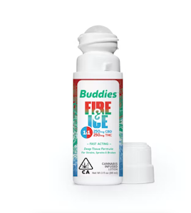 Buddies - FIRE & ICE - DEEP TISSUE FORMULA (1:1 ROLL-ON TOPICAL)