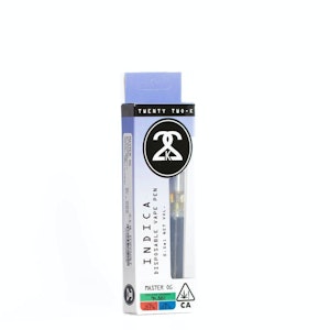 22k - MASTER KUSH 0.5G DISPOSABLE VAPORIZER