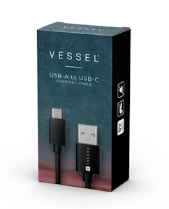 VESSEL  -  USB-A TO USB-C CHARGING CABLE