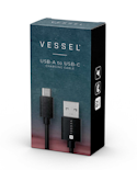 VESSEL  -  USB-A TO USB-C CHARGING CABLE