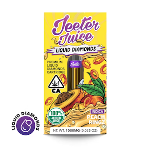 Jeeter - PEACH RINGZ (JEETER JUICE) LIQUID DIAMONDS - 1G CARTRIDGE