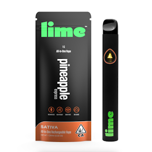 Lime - PINEAPPLE EXPRESS - 1G RECHARGEABLE VAPORIZER