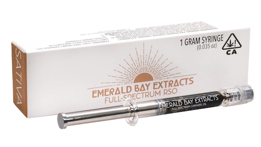 Emerald bay extracts - BUBBAS BLEND 3:1 CBD RSO 1 GRAM SYRINGE