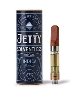 Jetty - TROPAYA 1G  SOLVENTLESS LIVE ROSIN CARTRIDGE
