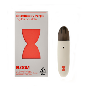 Bloom - BLOOM CLASSIC-GRANDDADDY PURPLE 0.5G SURF ALL-IN-ONE VAPORIZER