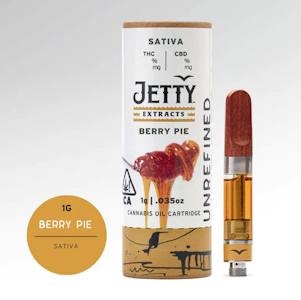 Jetty - BERRY CREAMY (UNREFINED LIVE RESIN) 1G CARTRIDGE