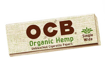 Ocb - SINGLE WIDE ORGANIC HEMP ROLLING PAPERS