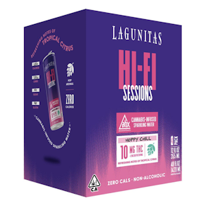 Absolute xtracts - LAGUNITAS SESSIONS HI-FI 10MG THC HOPPY CHILL 4-PACK