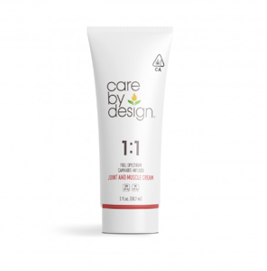 Care by design - 1:1 CBD JOINT AND MUSCLE CREAM 3OZ