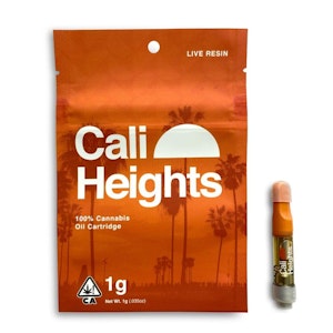 Cali heights - DURBAN POISON - 1G LIVE RESIN CARTRIDGE