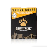 SATIVA BONES 0.5G DIAMOND INFUSED PREROLL 7-PACK