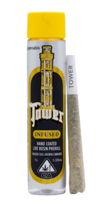 Source - MINT TREE X GRAPE GAS 1G ROSIN INFUSED PREROLL