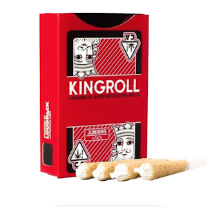 Kingroll - KINGROLL JR. (PLATINUM PURPLE  X  GRANDADDY PURPLE) 0.75G PREROLLS (4-PACK)
