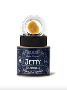 Jetty - TROPICANA COOKIES 1G LIVE ROSIN CONCENTRATE