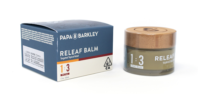 Papa & barkley - 1:3  THC RICH 50ML RELEAF BALM
