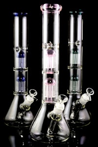 The higher path - LARGE BEAKER BONG WITH STEREO TREE PERCS