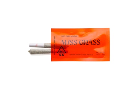 Miss grass - FAST TIMES 0.3G SPARKS INFUSED PREROLL 2-PACK