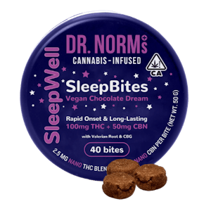 Dr. norm's - BROWNIE SLEEP BITES 100MG