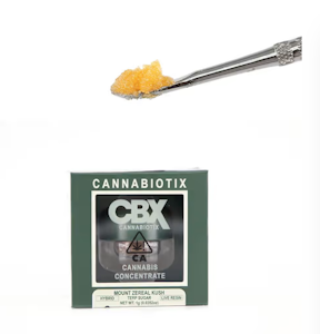 Cannabiotix - MOUNT ZEREAL KUSH - 1G TERP SUGAR