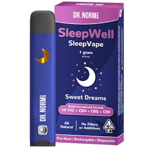 Dr. norm's - SLEEP WELL SWEET DREAMS 1G DISPOSABLE VAPE