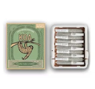 KOA - VANILLA CAKE X GMO (LIVE RESIN-INFUSED PRE-ROLLS) 10-PACK