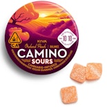 ORCHARD PEACH BALANCE 1:1 CBD CAMINO SOURS VEGAN GUMMIES