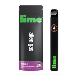 Lime - ALIEN GAS 1G ALL IN ONE VAPE