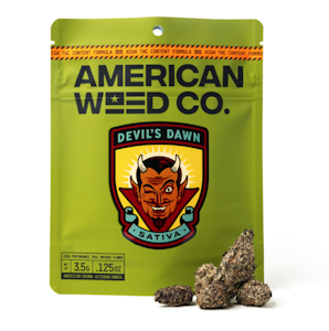 American weed co. - DEVIL'S DAWN  INFUSED FLOWER 3.5G