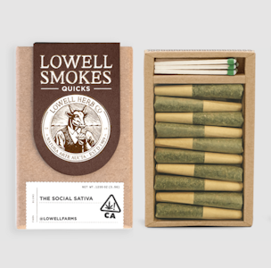 Lowell herb co. - THE SOCIAL SATIVA QUICKS 0.35G 10-PACK
