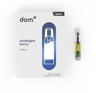 Dom pen - MIDNIGHT BERRY - 1G CARTRIDGE