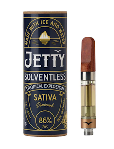 Jetty - TROPICAL EXPLOSION (SOLVENTLESS LIVE ROSIN) 1G CARTRIDGE