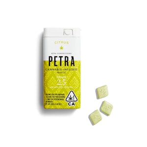 Kiva - PETRA (CITRUS) HIGH CBD MINTS