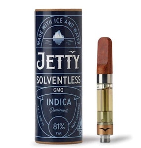 Jetty - GMO (SOLVENTLESS LIVE ROSIN) 1G CARTRIDGE