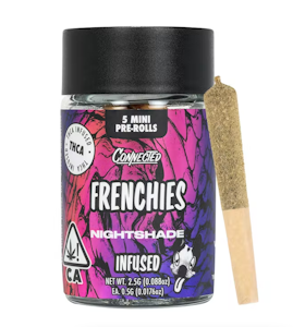 Connected - NIGHTSHADE FRENCHIES0.5G LIVE RESIN-INFUSED PREROLL 5-PACK