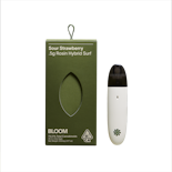 BLOOM LIVE ROSIN-SOUR STRAWBERRY 0.5G ROSIN INDICA SURF ALL-IN-ONE VAPORIZER
