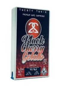 22k - BLACK CHERRY GELATO 1G CARTRIDGE