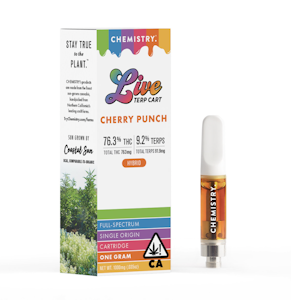 Chemistry - CHERRY PUNCH  LIVE TERP CARTRIDGE