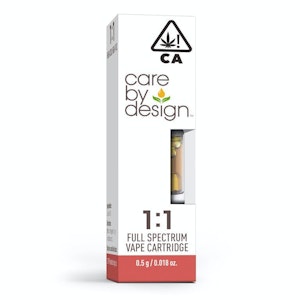 Care by design - 1:1 CBD THC 0.5G CARTRIDGE