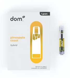 Dom pen - PINEAPPLE COAST 1G CARTRIDGE