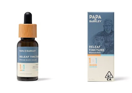 Papa & barkley - 1:1 RELEAF TINCTURE - 15ML