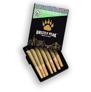 Grizzly peak - GREATFUL DAVES 7-PACK DIAMOND INFUSED 0.5G PREROLLS