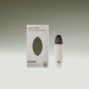 Bloom - BLOOM LIVE-APPLE FRITTER -0.5G LIVE RESIN ALL-IN-ONE VAPORIZER