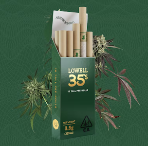 Lowell herb co. - 35'S - AFTERNOON DELIGHT (0.35G PREROLLS) 10-PACK