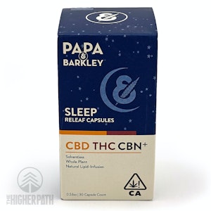 Papa & barkley - SLEEP RELEAF CAPSULES 30-COUNT (2:4:1 CBN)