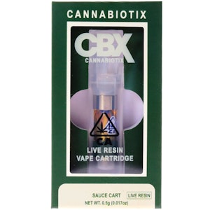 Cannabiotix - L'ORANGE - LIVE RESIN SAUCE CARTRIDGE (0.5G)