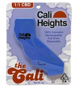 Cali heights - LUSY'S GIFT 1:1 (THE CALI) 1G DISPOSABLE VAPE
